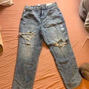 American eagle curvy mom jean